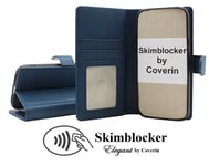 Skimblocker Motorola Edge 60 Fusion Plånboksfodral (Petrol)
