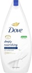 Dove Deeply Nourishing Body Wash Microbiome-Gentle body cleanser for softer, sm