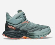 HOKA Speedgoat 5 Mid GORE-TEX Chaussures pour Femme en Agave/Spruce Taille 36 2/3 | Trail