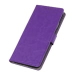 GOGME Phone Case for Nokia 3.4 Case, Wallet Case [Kickstand/Card Slot] Shockproof Premium Leather Filp Smartphone Cover Case with Magnetic/Holder Function, Purple