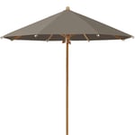 Glatz, Teakwood parasoll 350 cm Kat.5 611 Sandstone