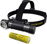 Nitecore HC35 Lampe Frontale Rechargeable - Ultra Puissante 2700 Lumens avec 8 Modes d’Eclairage - Lampe Torche Étanche LED IP68 ([ Batterie Rechargeable Incluse ])