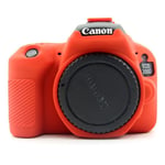 Canon EOS 200D kameraskydd silikonmaterial stötdämpande - Röd