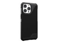 Uag Rugged Case For Apple Iphone 15 Pro Max[6.7In]- Metropolis Lt Kevlar Black - Baksidesskydd För Mobiltelefon - Magsafe-Kompatibilitet - Dupont Kevlar, Tpu-Ram - Kevlar Black - För Apple Iphone 15 Pro Max