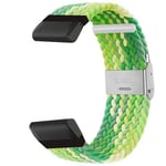 Flätat klockarmband Garmin Tactix 7 Pro - Gradient green