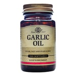 Solgar Garlic Oil - Reduced Odour - Food Supplement - 100 Softgels