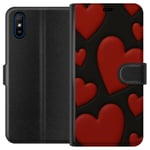 Xiaomi Redmi 9A Plånboksfodral Red Velvet Hearts
