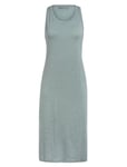 Icebreaker Yanni Tank Midi Dress, kjole i ull dame Shale 104631310 M 2020