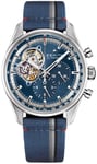 Zenith 03.20416.4061-51.C802 El Primero Blå/Textil Ø42 mm