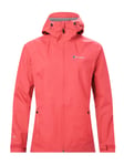 Berghaus Women's Deluge Pro Waterproof Shell Jacket, Orange (Aura Orange), 16 (XL)
