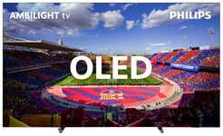Philips Ambilight 77In OLED808 Smart 4K HDR LED Freeview TV