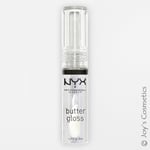 1 NYX Butter Gloss - Clear Lip Gloss "BLG54 - Sugar Glass" Joy's cosmetics