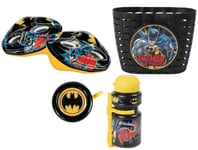Set Bike Child DC COMICS Batman With Helmet Protective, Bell IN Metal, C