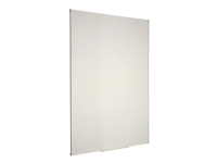 Esselte - Whiteboard-tavla - väggmonterbar - emalj - magnetisk - vit ram