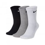 Nike Mens Crew Socks (Pack of 3) - S