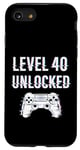 iPhone SE (2020) / 7 / 8 Unlocked Level 40 Birthday Video Game Controller Case