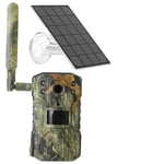Jagt Trail Kamera, 4MP Opløsning, Solcelledrevet, EU-stik uden SD-kort
