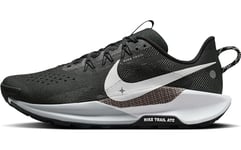 Nike Homme ReactX Pegasus Trail 5 Sneaker, Noir/Blanc/Gris (Black White Anthracite Wolf Grey), 41 EU