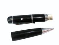 cle usb 8 GO fun originale design fantaisie insolite - stylo bille noir+pointeur laser