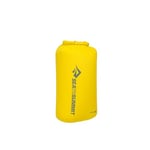Sea to Summit - Lightweight Dry Bag XL 20L - Waterproof Storage - Roll-Top Closure - Recycled Fabric - Base Lash Point & D-Ring - for Backpacking & Kayaking - 27.1x23.4x47.8cm - Sulphur Yellow- 91g