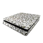 Playstation 4 Slim PS4 Slim Skin White Pebbles Console Skin/Cover/Wrap for Playstation 4 Slim