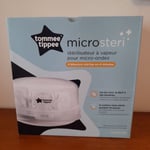 Tommee Tippee Microwave Steam Steriliser Holds 4 Bottles Baby Drink Milk New