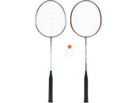 Nils Extreme Nrz002 Stål / Badminton 2 Racketar + Nils Fjäderboll