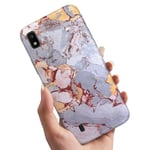 Samsung Galaxy A10 - Skal/Mobilskal Marmor multifärg