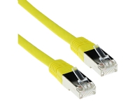 ACT Yellow 1.5 meter LSZH SFTP CAT6 patch cable with RJ45 connectors