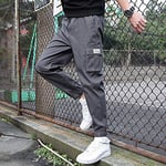 ZWH 2020 new casual pants pantyhose wild fashion teen outdoor sports harem pants trousers explosion models (Color : Dark Grey, Size : 2XL)