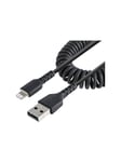 StarTech.com Coiled Apple Lightning to USB Cable for iPhone iPod iPad - 100cm
