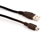 Mini USB for Fuji FinePix X-E1 Black Data Cable for Charging and Data Transfer