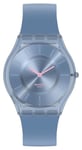 Swatch SS08N100-S14 DENIM BLUE (34mm) Blue Dial / Blue Watch