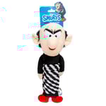 DuvoPlus Hundleksak Smurf Plysch/Rep Gargamel 33x13x7cm Svart/Vit