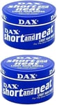 ( Pack of 2 ) Dax Wax Short And Neat Light Hair Dress 3.5oz 99g For light hold