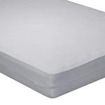 Pikolin Home -Housse de matelas respirante en maille, traitement anti-acariens, couvre les 6 côtés des matelas jusqu’à 25 cm de hauteur FC109 Lit 80 - 80 x 190/200 cm Blanc
