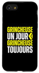 Coque pour iPhone SE (2020) / 7 / 8 Grincheuse Humour Grognonne Femme Râleuse De Mauvaise Humeur