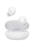 realme True Wireless Earbuds，20 Hrs Playtime Bluetooth 5.0 supports 10M transmission, game mode without delay, IPX4 waterproof Wireless Earphones for Work, Home Office (White)