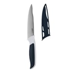Zyliss E920217 Comfort Slim Utility Knife | 13 cm/5.25 Inch | Japanese Stainless Steel | Black/White | Kitchen Knife/Vegetable Knife | Dishwasher Safe | 5 Year Guarantee