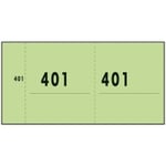 Biljettblock 1-1000 | grön | Sigel Expres | 10 block