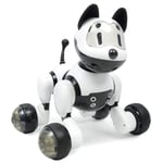 XIAOKEKE Children's Intelligent Puppy Voice Dialogue Robot, Boy And Girl Interactive Electric Dance Will Take The Robot Dog, Suitable for Toys Over 3 Years Old,Cat