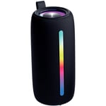 Denver Trådlös Högtalare Bluetooth Med RGB Ljus - Svart Svart