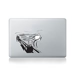Munch The Scream Vinyl Decal for Macbook (13/15) or Laptop