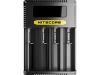 Nitecore Ci4, Litium-Ion (Li-Ion), Nickel-Kadmium (Nicd), Nickel-Metallhydrid (Nimh), Kortslutning, Aa, Aaa, Aaaa, C, D