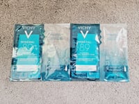 2 x Vichy Mineral 89 Fortifying Instant Recovery Mask 29g New
