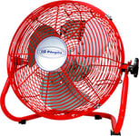 Orbegozo PW - ventilateur industriel professionnel 50 W, 3 vitesses, diamètre de l’hélice : 30 cm rouge