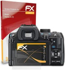 atFoliX 3x Screen Protection Film for Ricoh Pentax K-70 matt&shockproof