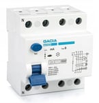 Gacia - Disjoncteur différentiel - Pour convertisseur électronique de puissance - Sécurité de l'installation électrique - PR8HM - Type B - 40 A - 100 mA - 10 kA