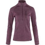 Tierra Womens Templet Midlayer Q-Zip (Lila (DEEP PURPLE) Medium)