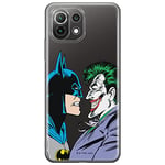 ERT GROUP Coque de téléphone Portable pour Xiaomi 11 Lite 4G/5G Original et sous Licence Officielle DC Motif Batman & Joker 005, partiel imprimé